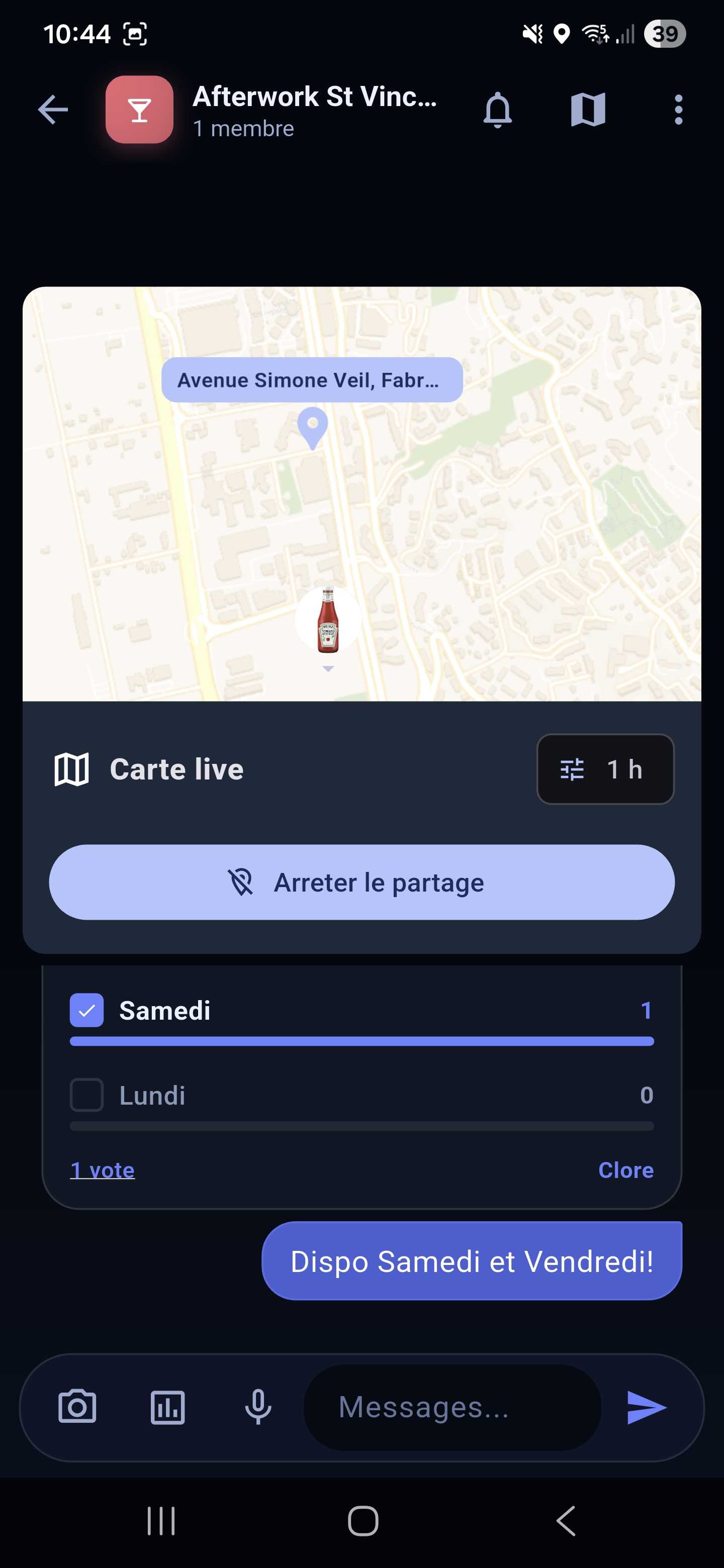 Carte live Plan-it